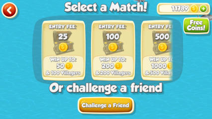 Play online matches with friends or against random opponents.